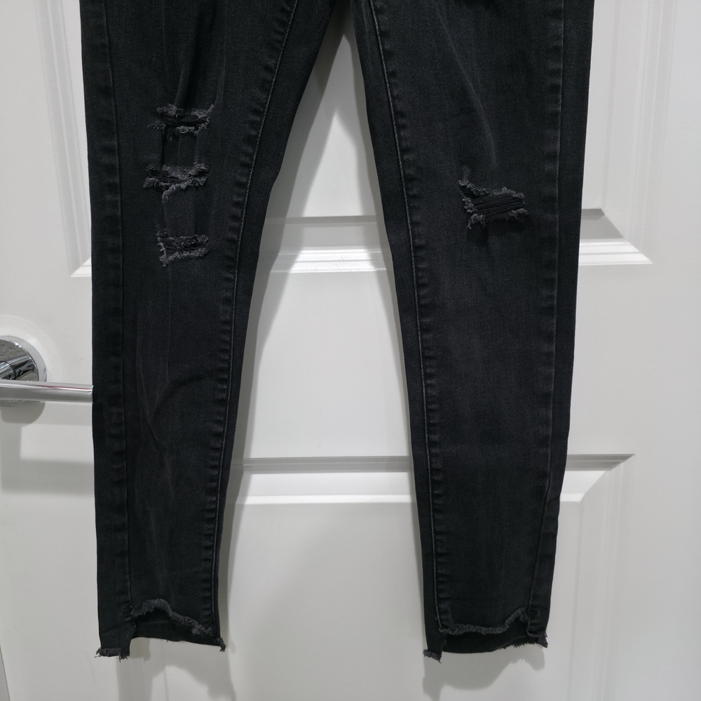 Mossimo Denim Black High Rise Skinny Jeans - Picture 5 of 6